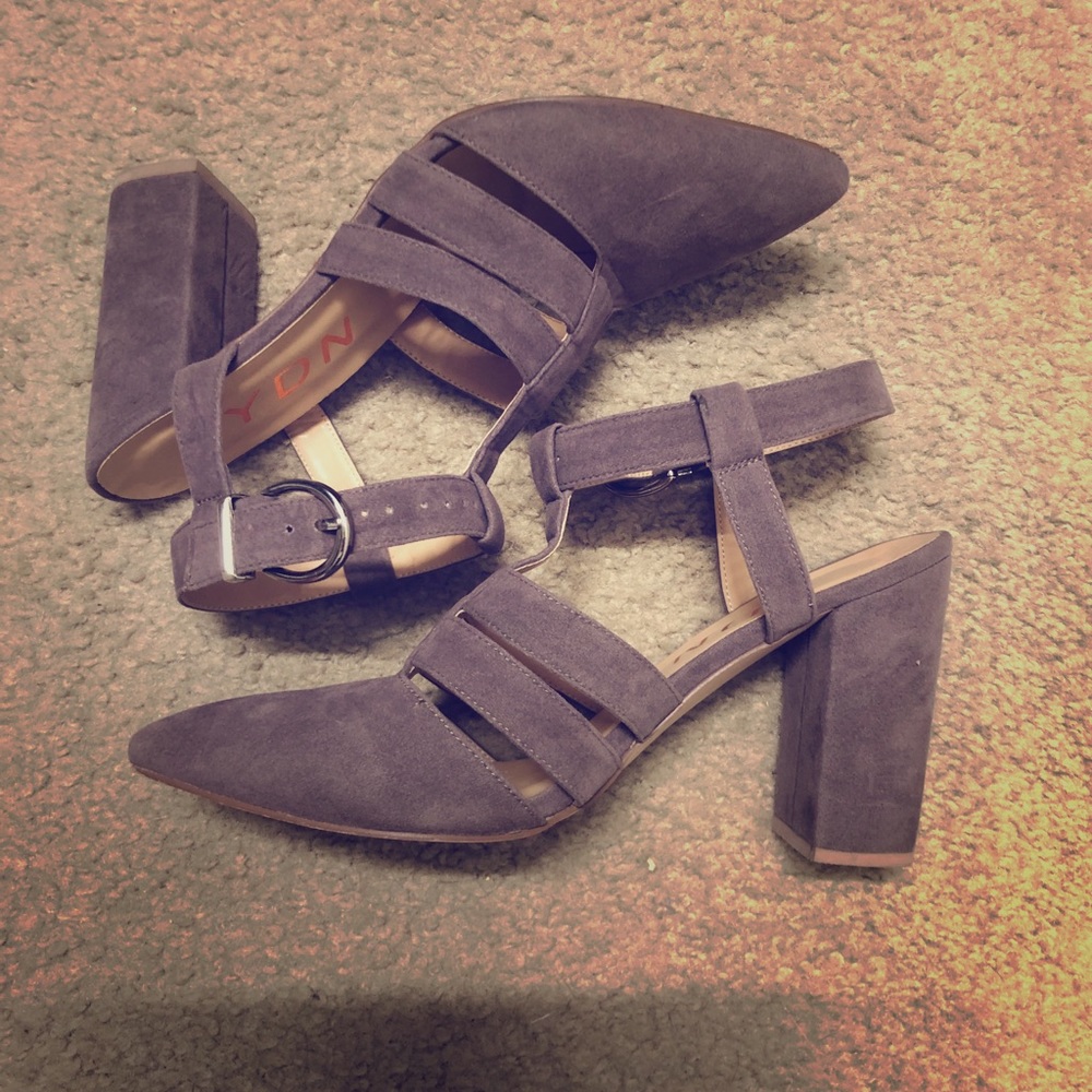 YDN Strappy Block Heels